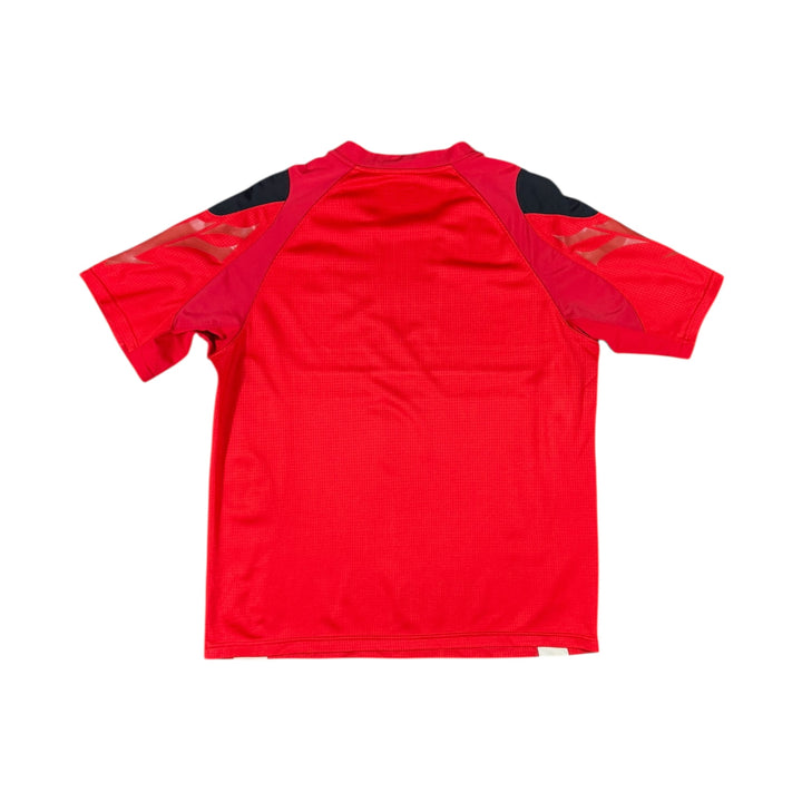 2013-14 Wales Under Armour Union Home Rugby Player Authentic Shirt - 8/10 - (XL)