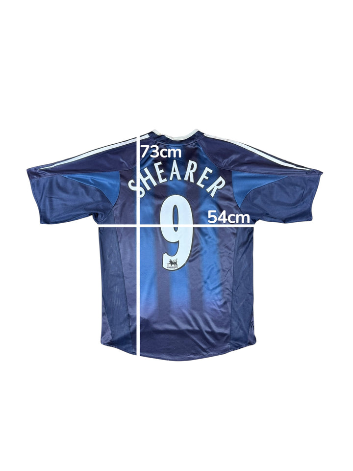 2004/05 Newcastle Adidas Away Shirt #9 SHEARER - 8/10 - (M)
