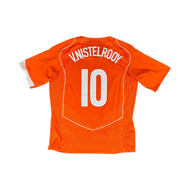 2004-06 Netherlands Nike T90 Reissue Home Shirt #10 V. NISTELROOY - 10/10 - (XL)