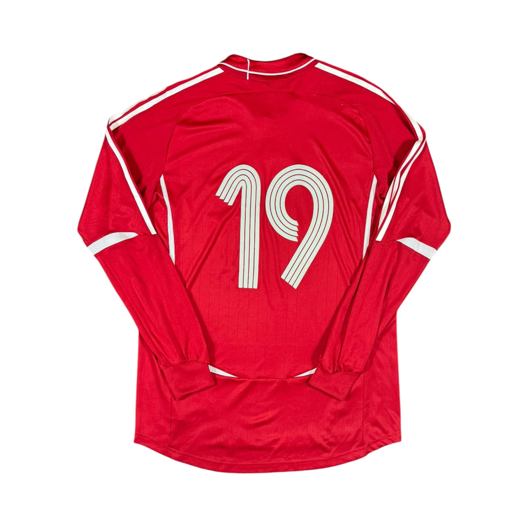 2006-08 Denmark Adidas Home Shirt L/S #19 - 6/10 - (L)