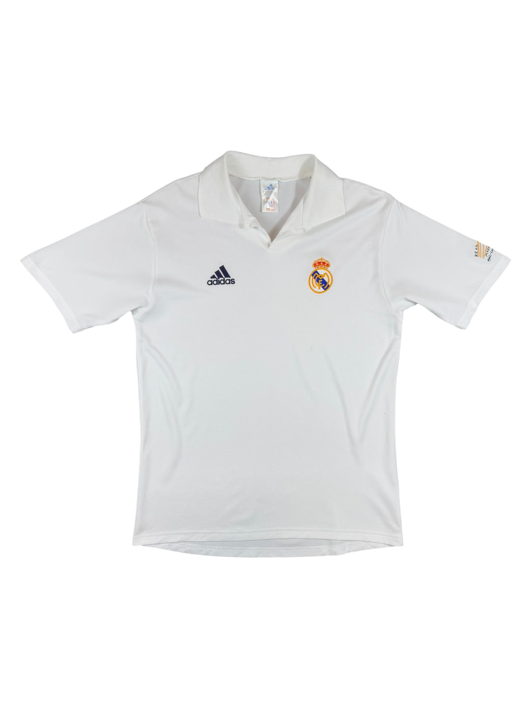 2001/02 Real Madrid Adidas Home Football Shirt - 8/10 - (L)