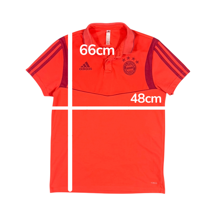 2019-20 Bayern Munich Adidas Polo Shirt - 9/10 - (S)