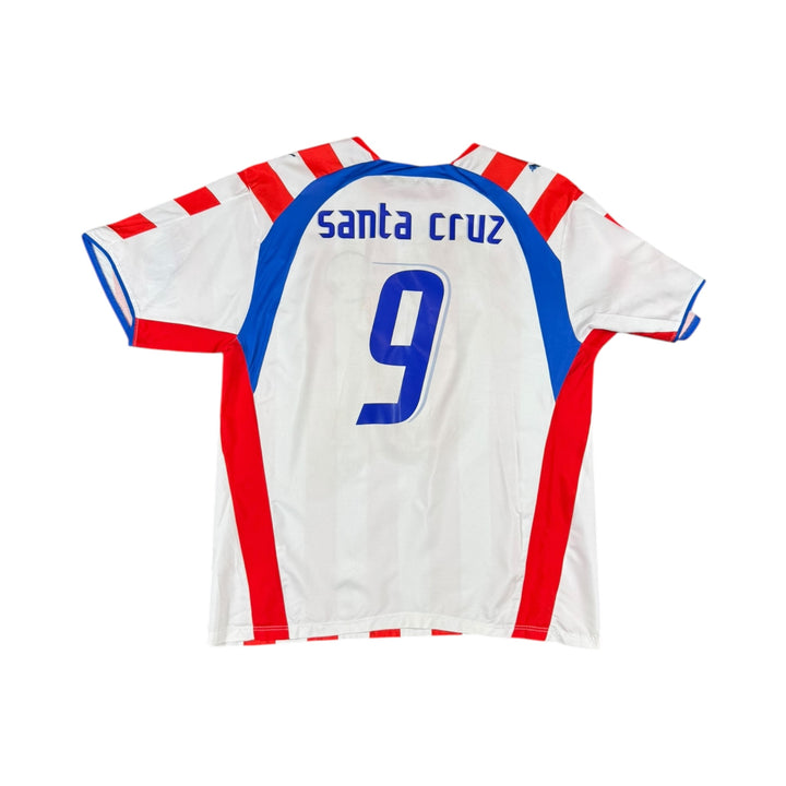 2006-07 Paraguay Puma Home Shirt #9 Santa Cruz - 9/10 - (XL)