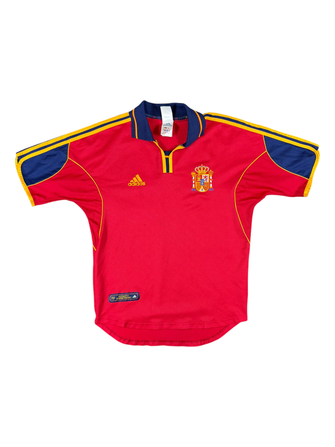 1999/02 Spain Adidas Football Shirt - 7/10 - (S)