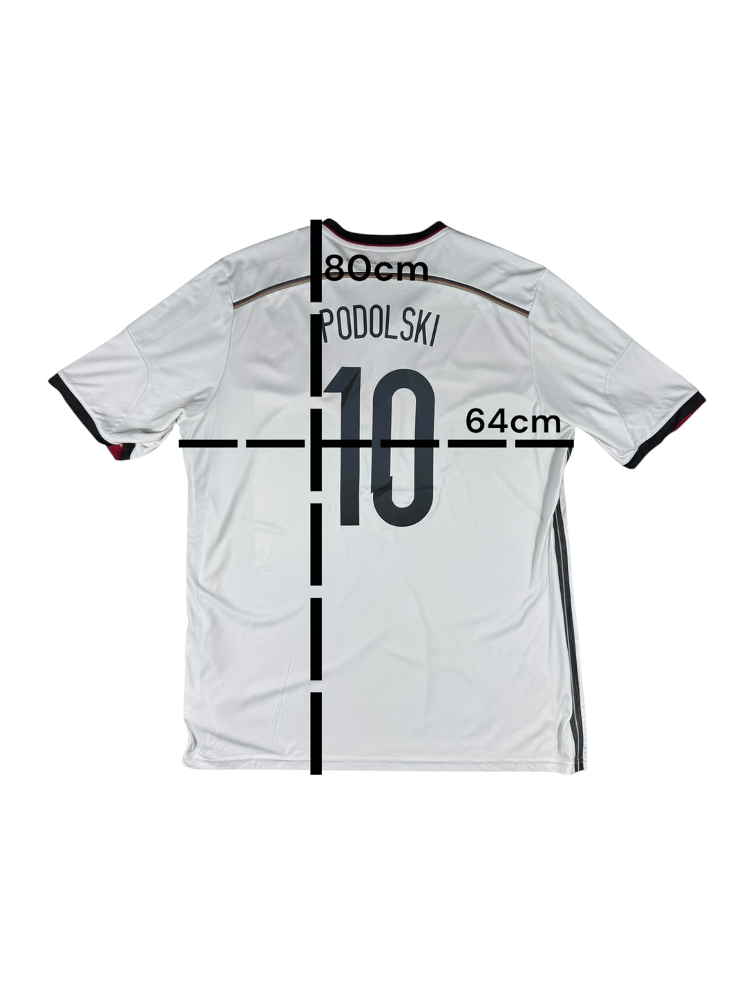 2014/15 Germany Adidas Home Football Shirt #10 PODOLSKI - 8/10 - (2XL)