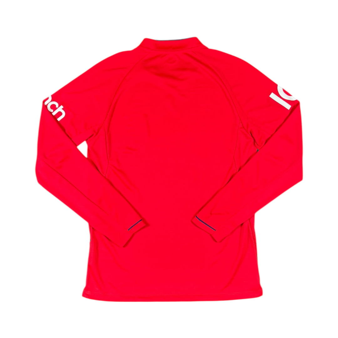 2022 England Cricket Castore Long Sleeve Shirt - 9/10 - (M)