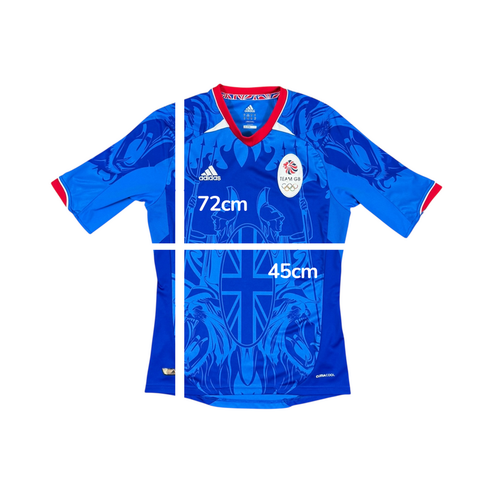 2012 Team Great Britain Adidas Olympic Home Shirt - 7/10 - (S)