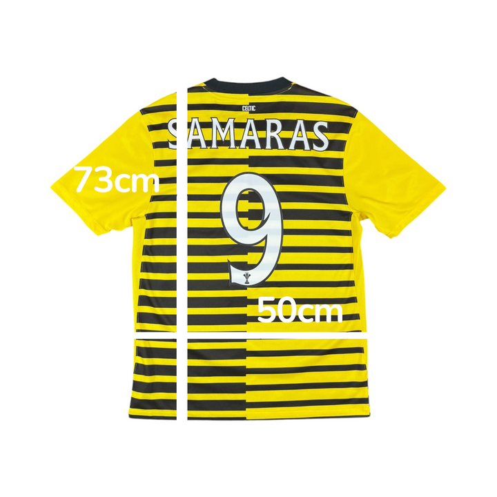 2011-12 Celtic Third Shirt SAMARAS #9 - 8/10 - (M)