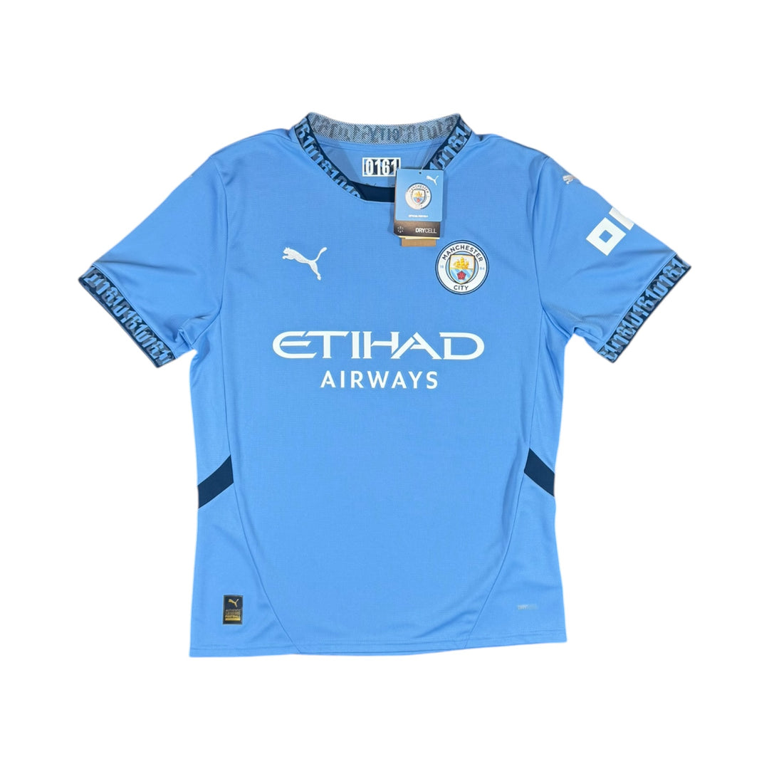 2024-25 Manchester City Puma Home Shirt #9 HAALAND Brand New (M)
