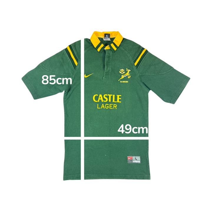 2000-01 South Africa Springboks Rugby Home Shirt - 10/10 - (L)