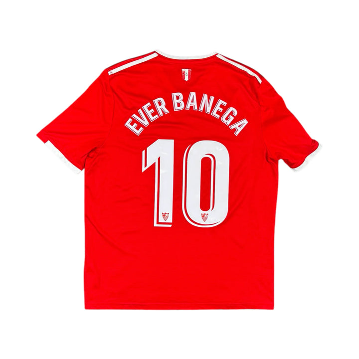 2017-18 Sevilla Away Shirt EVER BANEGA #10 - 8/10 - (L)