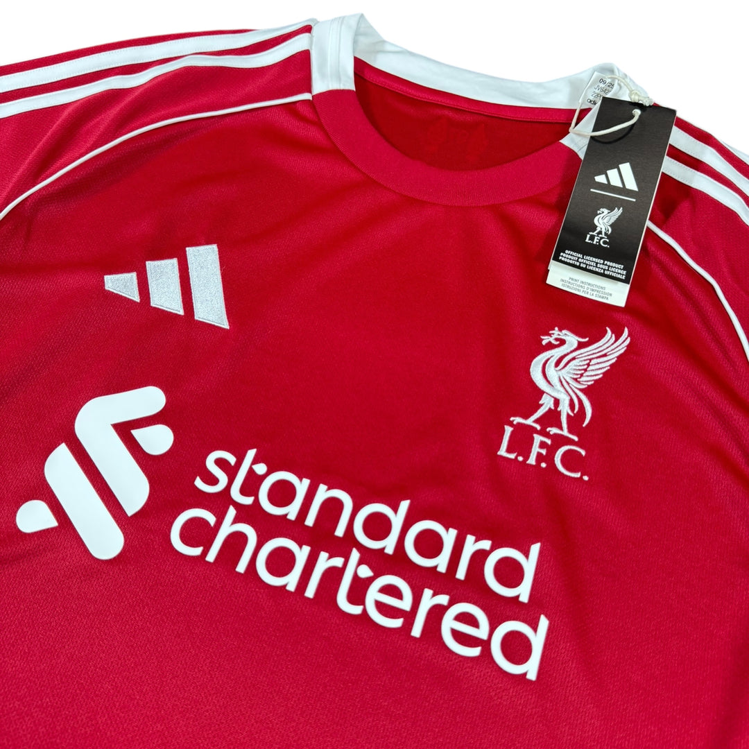 2025-26 Liverpool Adidas Home Shirt Brand New