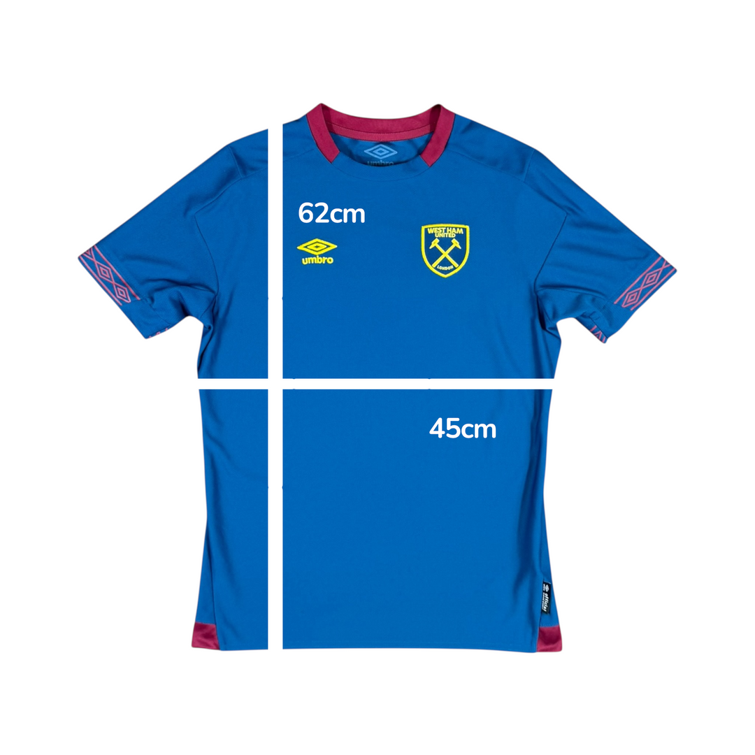 2018-19 West Ham Umbro Away Shirt - 9/10 - (14-15 Years)