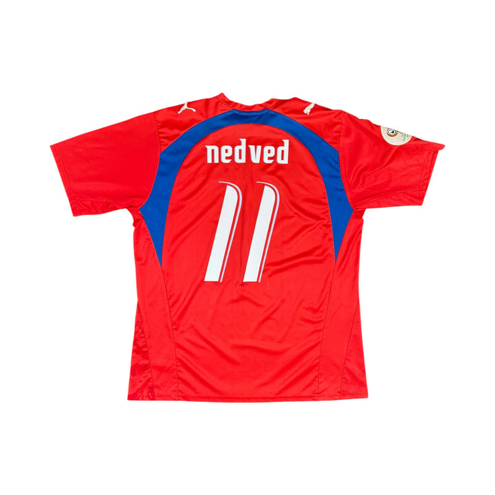 2006-08 Czech Republic Puma Home Shirt #11 NEDVED - 10/10 - (XL)
