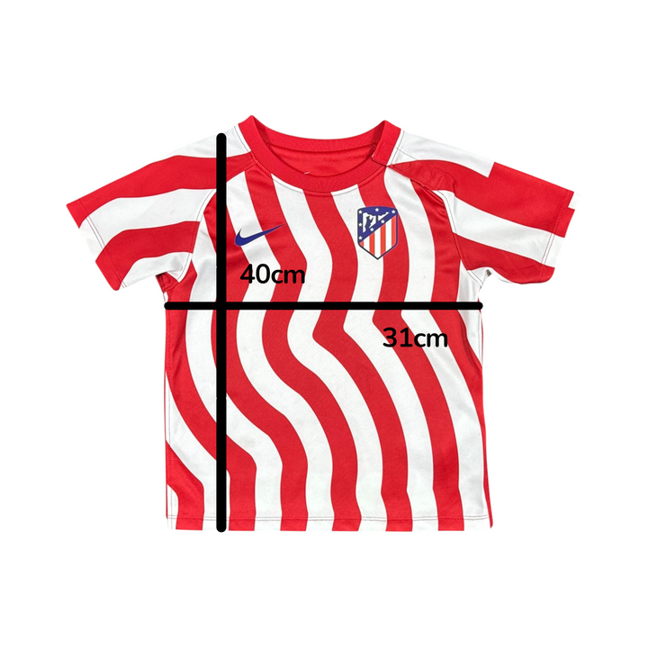 2022-23 Atletico Madrid Nike Home Shirt - 7/10 - (2-3 Months)