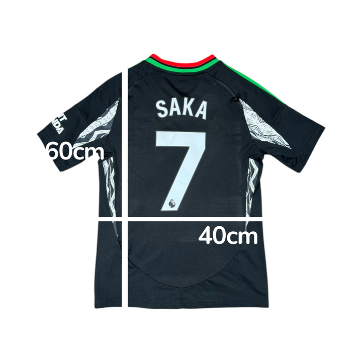 2024-25 Arsenal Away Shirt SAKA #7 - 9/10 - (11-12 Years)
