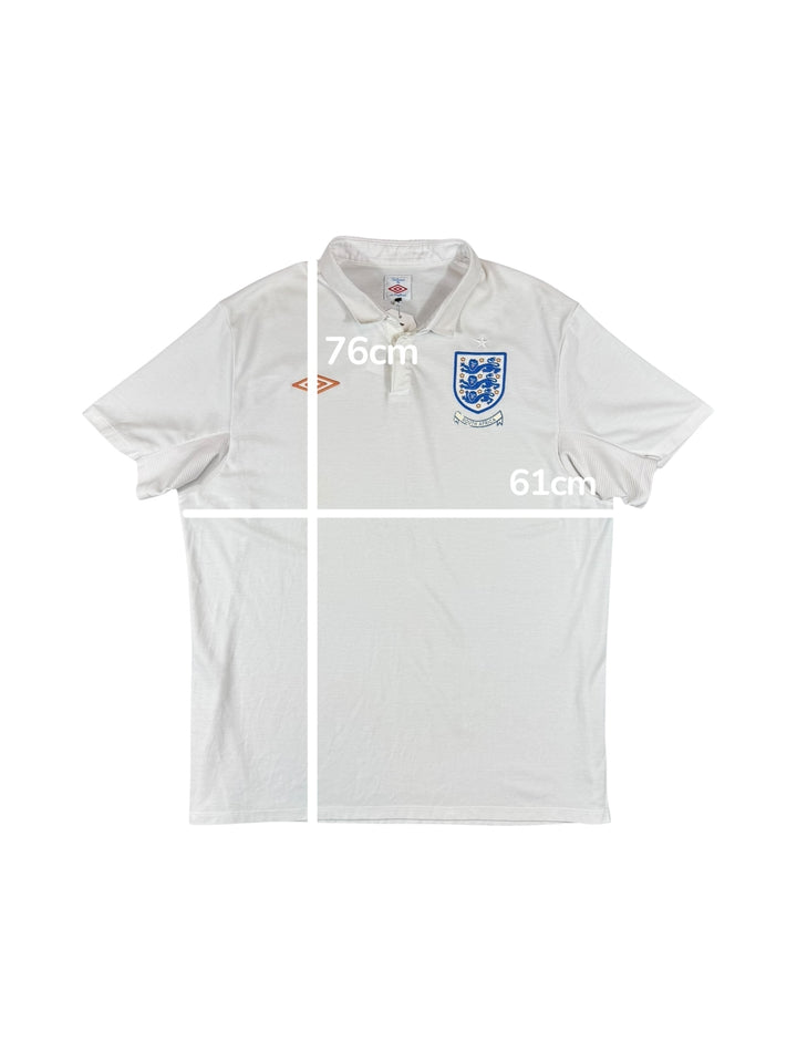 2010 England Umbro Home Shirt “South Africa” - 7/10 - (XL)