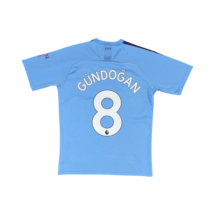 2019-20 Manchester City Home Shirt GUNDOGAN #8 - 8/10 - (M)