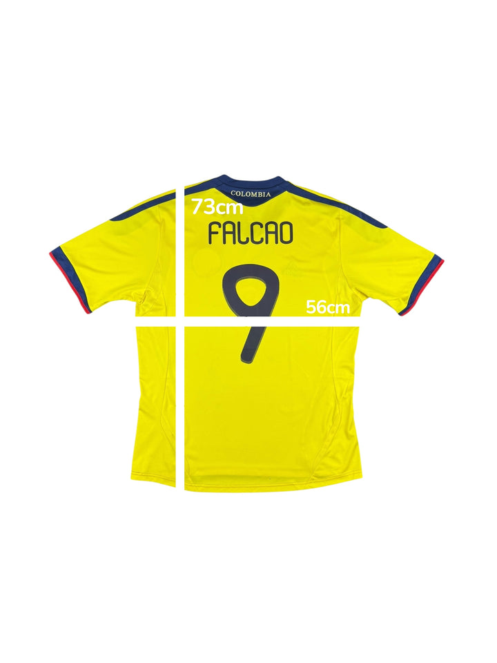 2011-13 Colombia Adidas Home Shirt #9 FALCAO - 9/10 - (L)