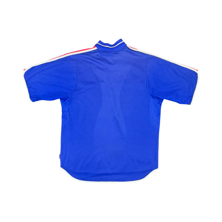 2000-02 France Adidas Home Shirt - 8/10 - (L)