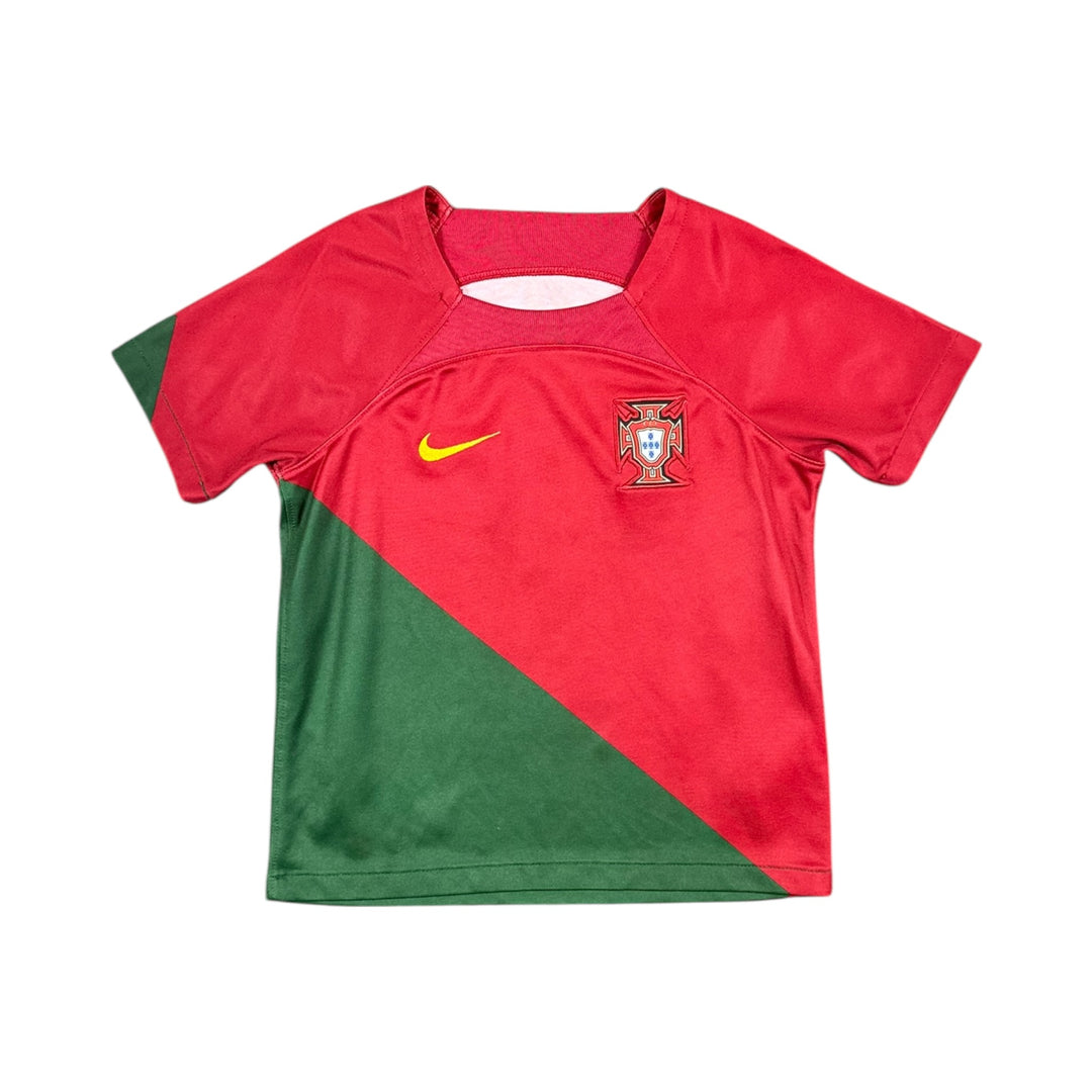 2022-23 Portugal Nike Home Shirt #7 RONALDO - 9/10 - (7-8 Years)