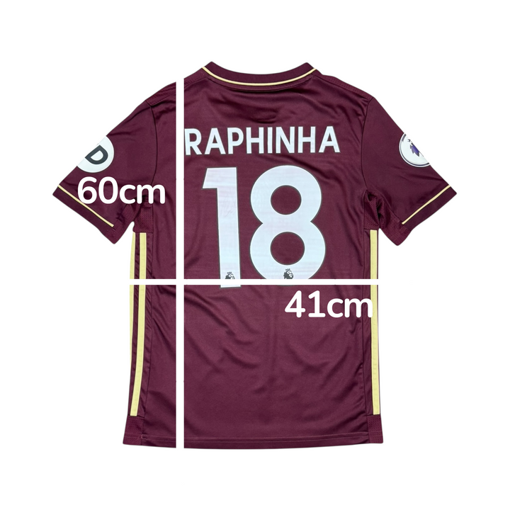 2020-21 Leeds United Adidas Third Shirt RAPHINHA #18 - 9/10 - (7-8 Years)
