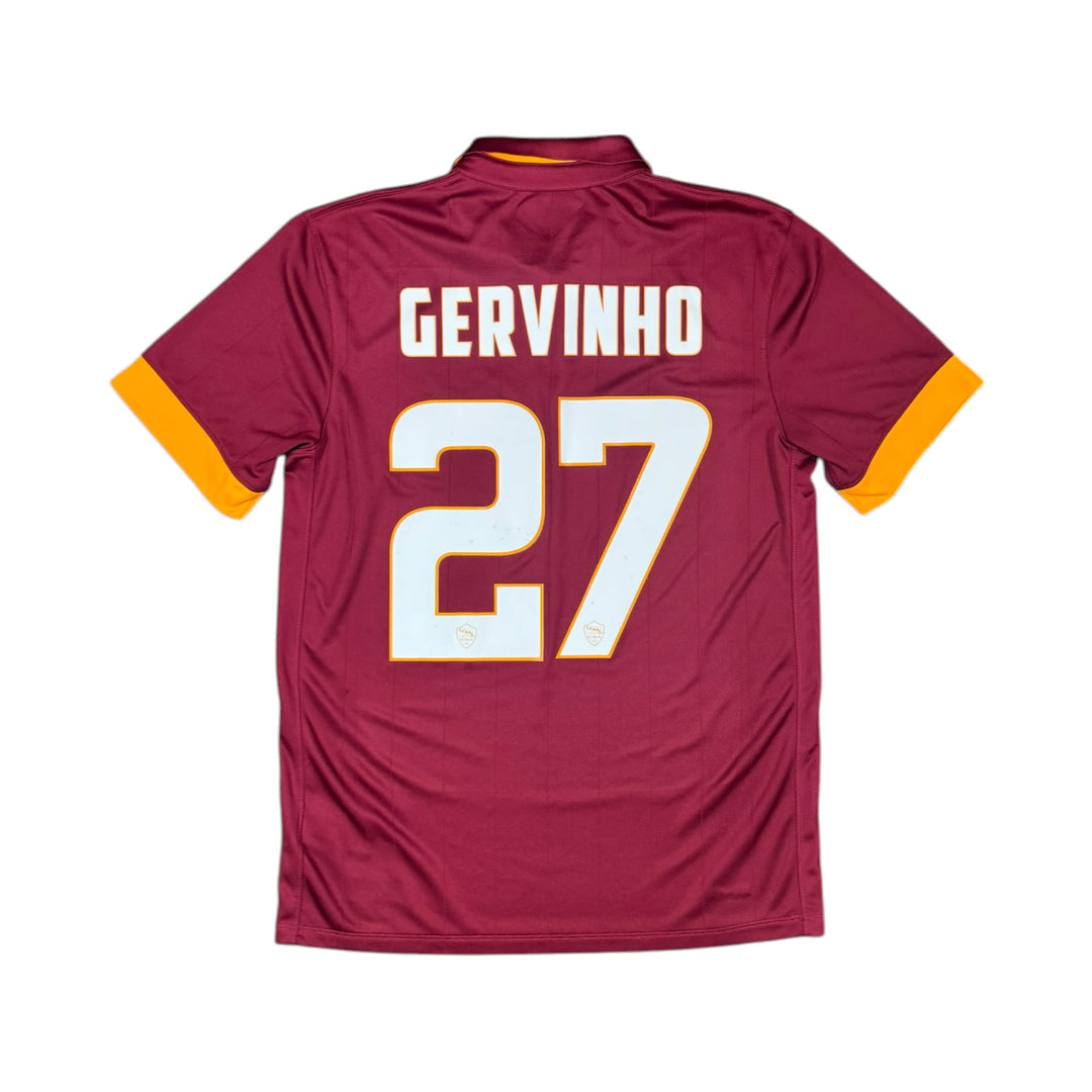 2014-15 Roma Home Shirt GERVINHO #27 - 8/10 - (M)