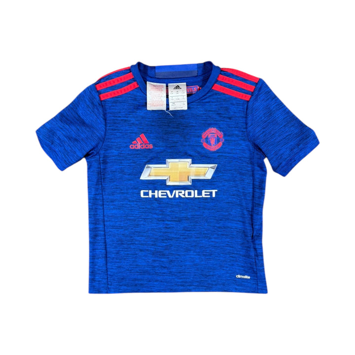 2016-17 Manchester United Adidas Away Shirt - 9/10 - (5-6 Years)