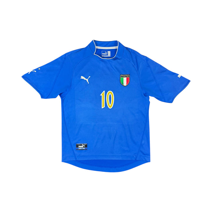 2003-04 Italy Puma Home Shirt TOTTI #10 - 9/10 - (XL)