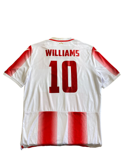 Red Star Belgrade “WILLIAMS” Football Jersey Mens XXL