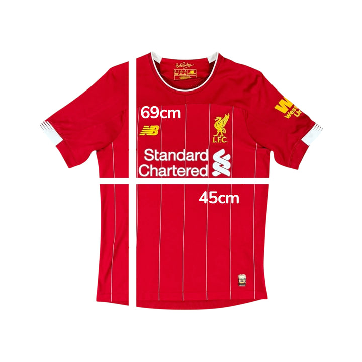 2019-20 Liverpool New Balance Home Shirt - 9/10 - (S)