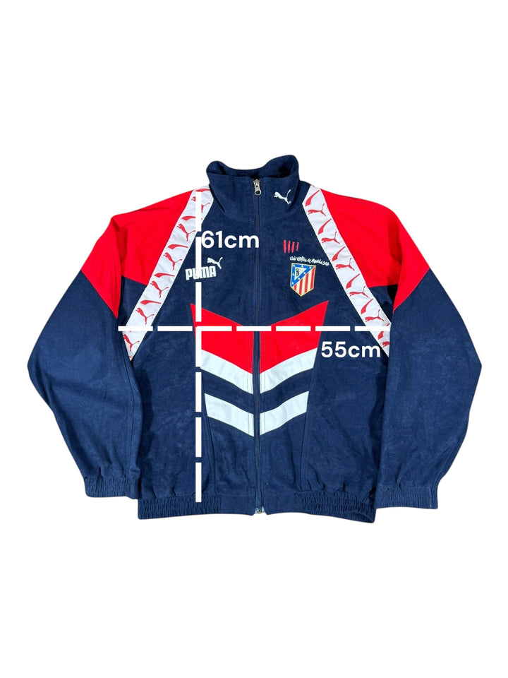 1994/96 Atletico Madrid Puma Football Track Jacket - 9/10 - Women’s (16)