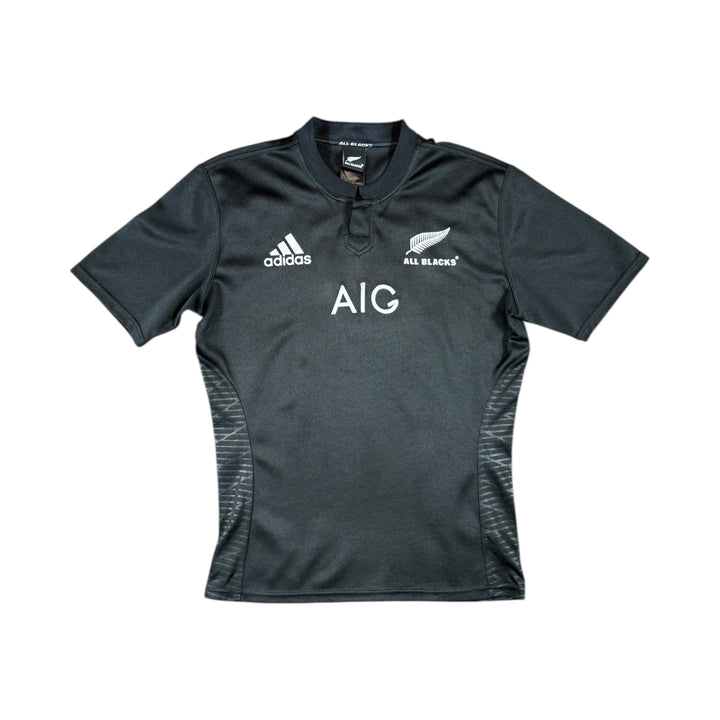 2016-17 New Zealand Adidas Home Rugby Shirt - 7/10 - (L)