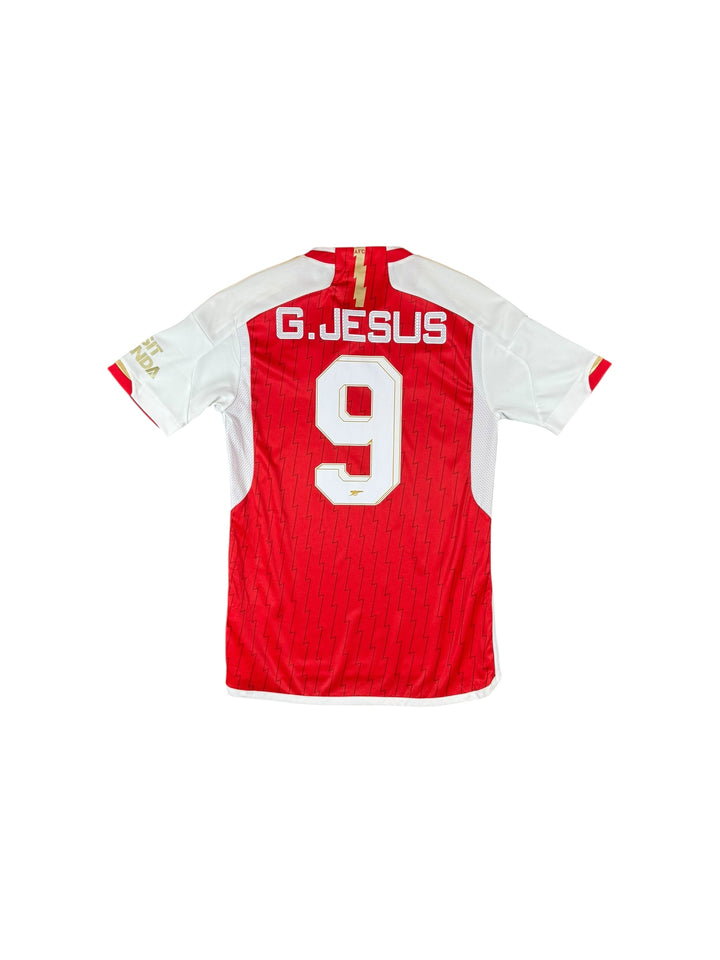 2023-24 Arsenal Adidas Home Shirt #9 G. JESUS - 10/10 - (S)