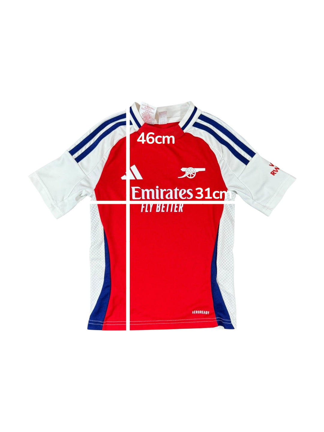 2024/25 Arsenal Adidas Home Shirt - 9/10 - (5-6 Years)
