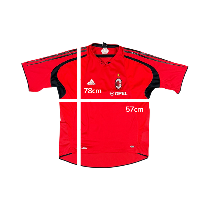 2004-05 AC Milan Adidas Training Shirt - 8/10 - (L)
