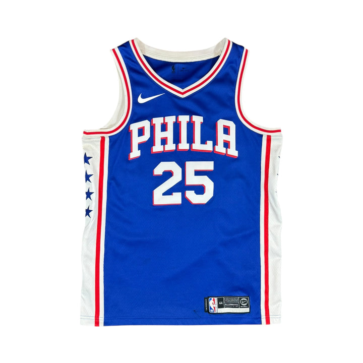 2020 Philadelphia 76ers Nike Home Basketball Jersey #25 SIMMONS - 7/10 - (M)