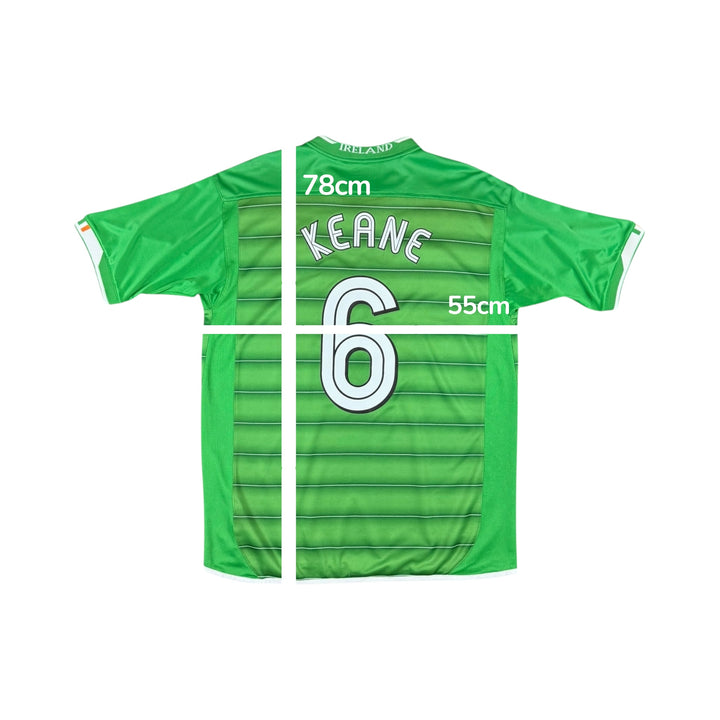2003-04 Ireland Umbro Home Shirt #6 KEANE - 9/10 - (L)