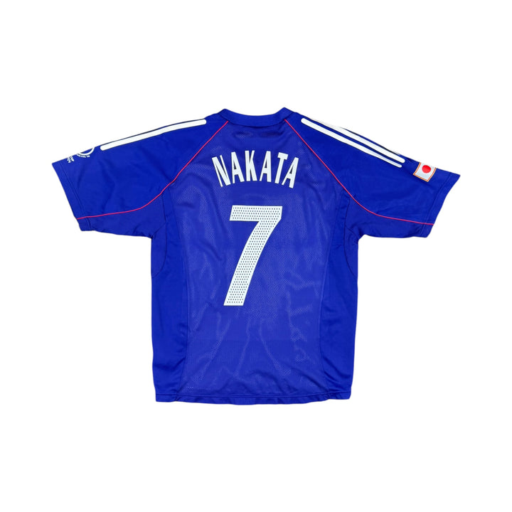 2002 Japan Adidas Home Player Authentic Shirt #7 NAKATA - 9/10 - (L)