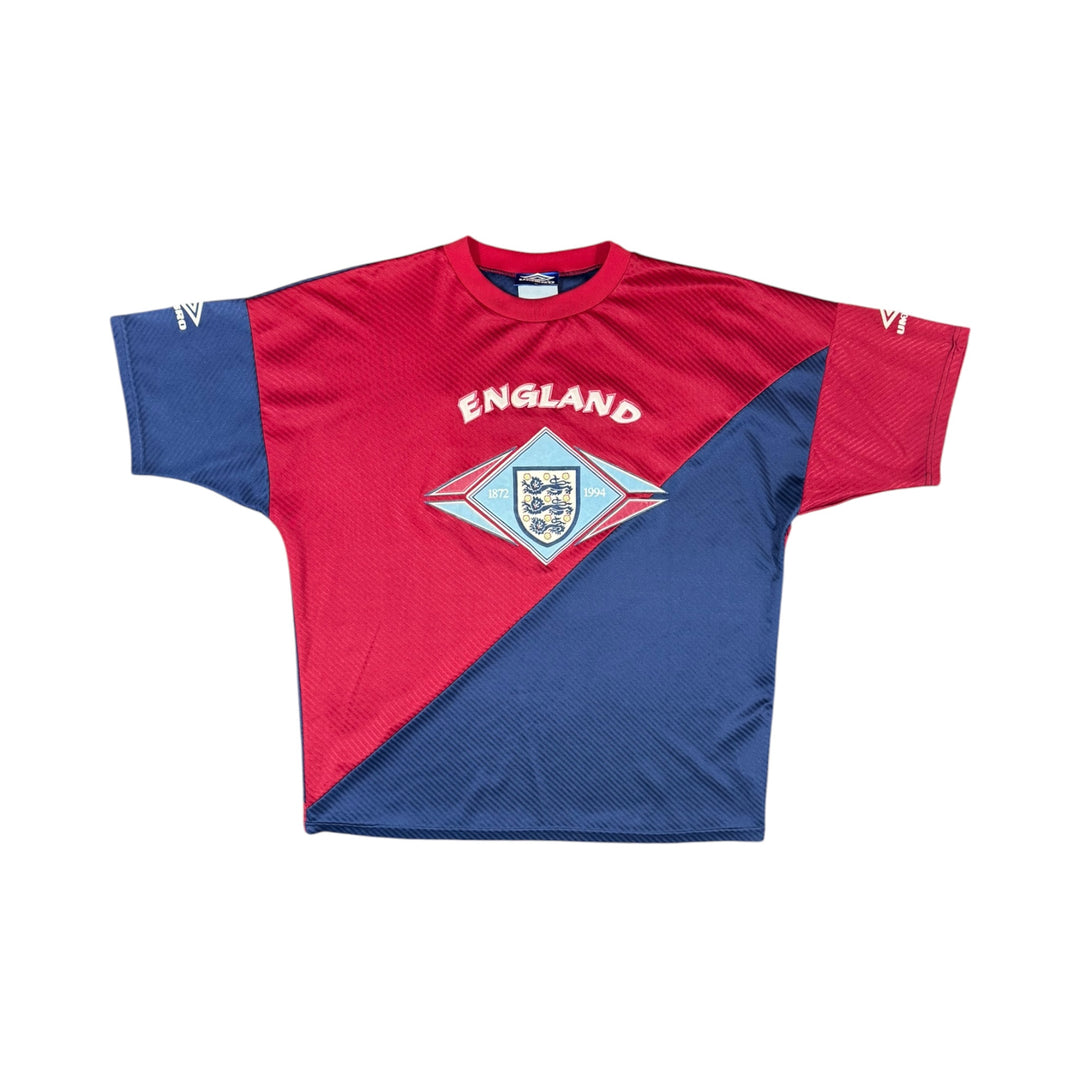 1994 England Umbro Training Shirt - 9/10 - (M)