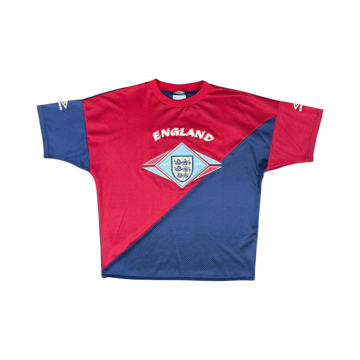 1994 England Umbro Training Shirt - 9/10 - (M)