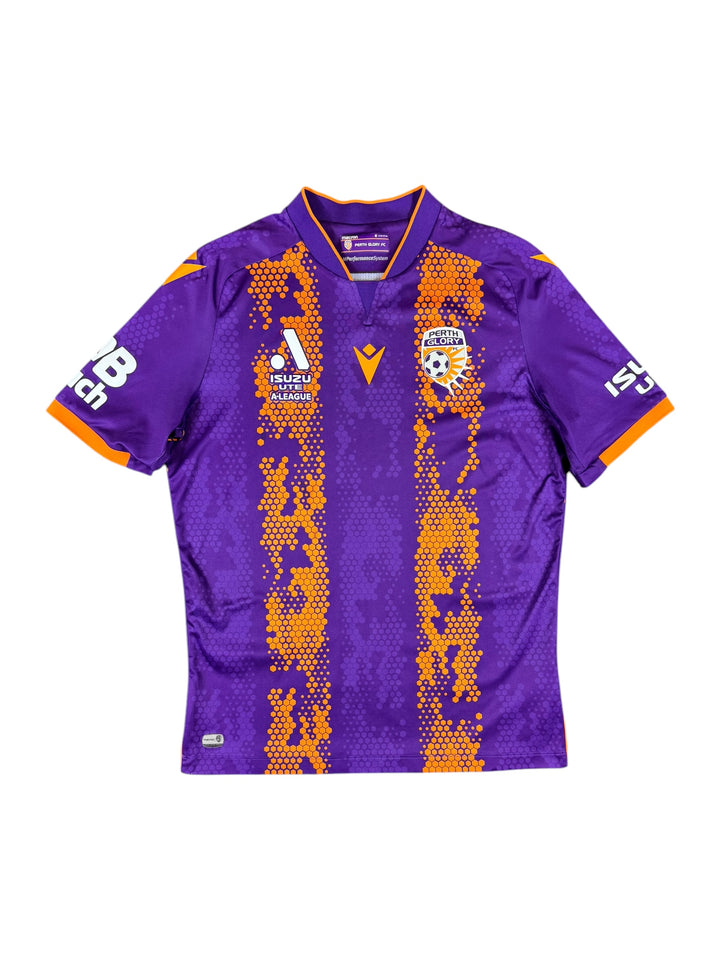 2022/23 Perth Glory Macron Home Football Shirt - 9/10 - (M)