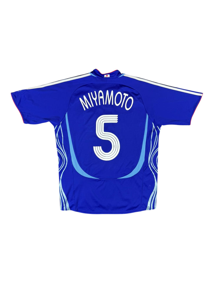 2006 Japan Adidas Home Football Shirt #5 MIYAMOTO - 7/10 - (XL)