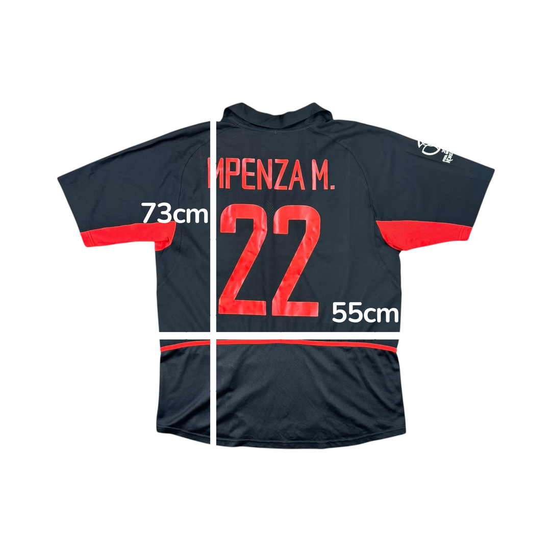 2002-04 Belgium Nike Away Shirt MPENZA M #22 - 10/10 - (XL)