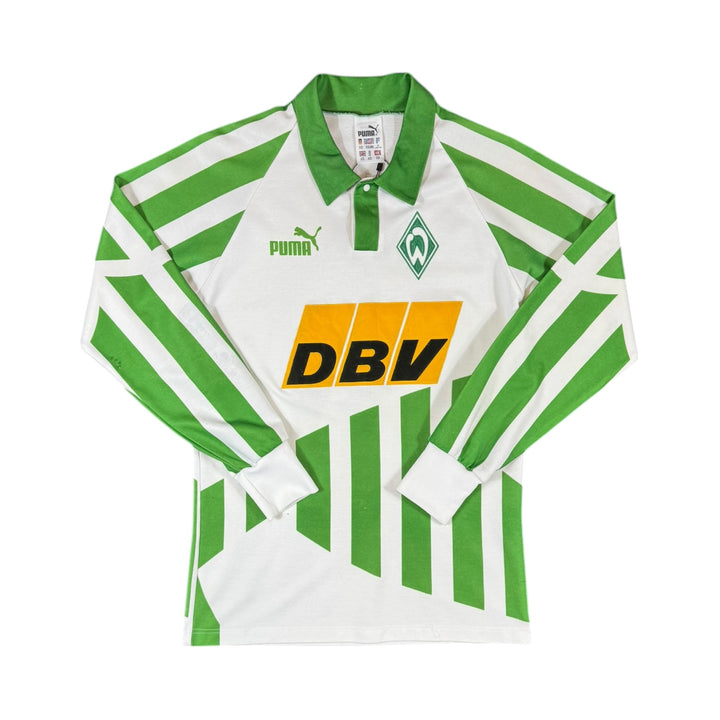 1994-95 Werder Bremen Home L/S Shirt - 7/10 - (XS)