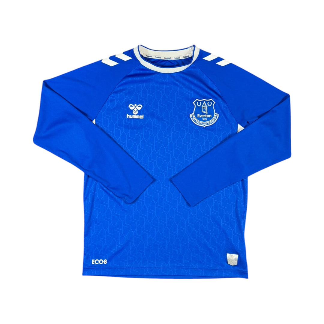 2022-23 Everton Home L/S Shirt - 8/10 - (14-15 Years)