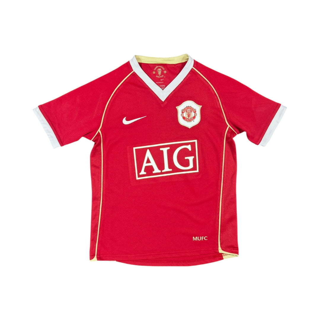 2006-07 Manchester United Home Shirt + Short RONALDO #7 - 8/10 - (8-10 Years)