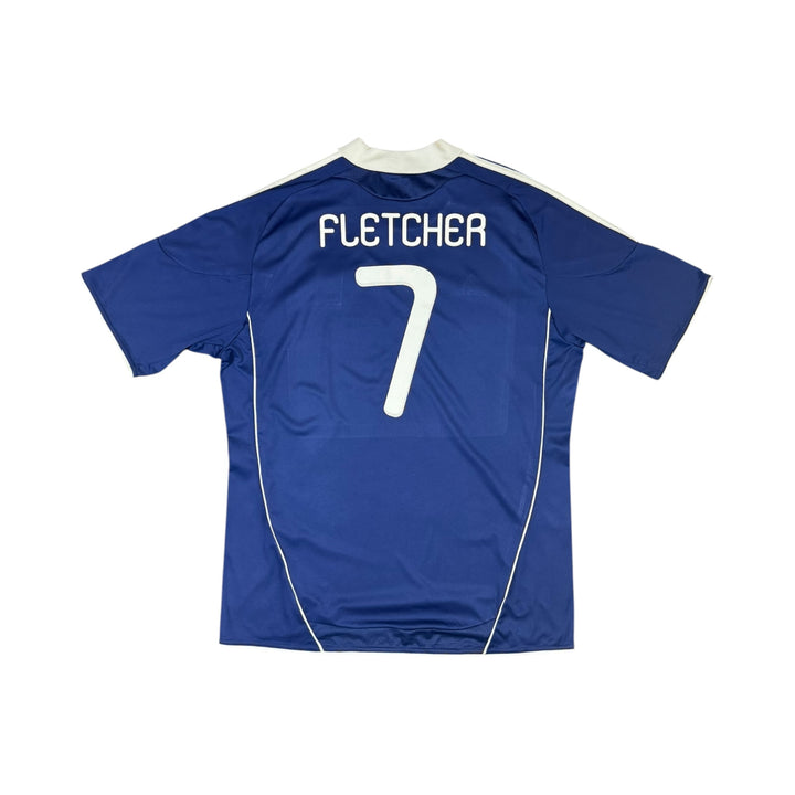 2010-11 Scotland Home Shirt FLETCHER #7 - 9/10 - (XL)