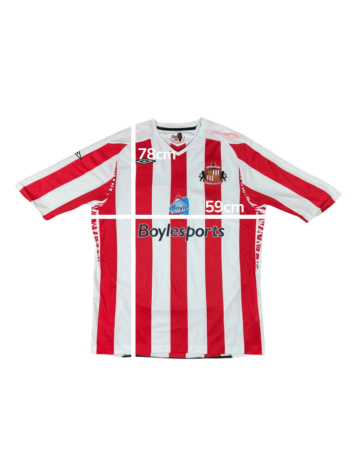 2007/08 Sunderland Umbro Home Football Shirt - 6/10 - (XL)