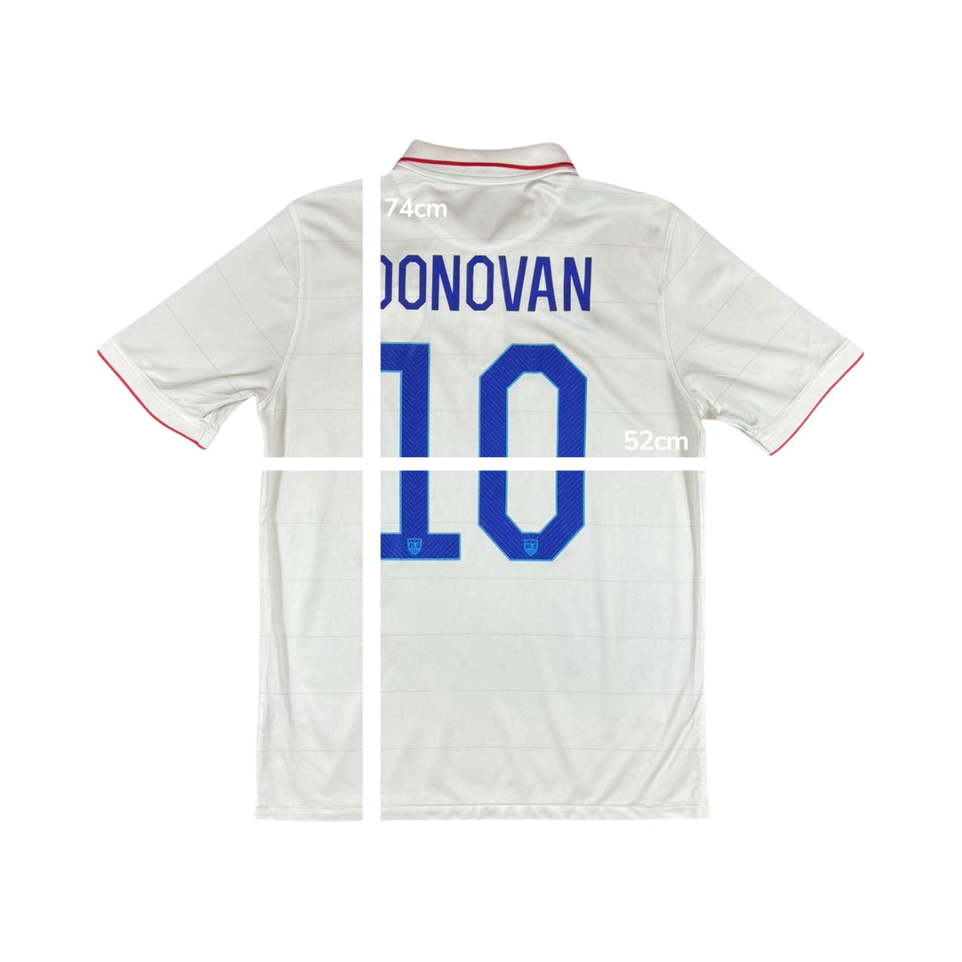 2014 USA Nike Home Shirt #10 DONOVAN - 7/10 - (L)